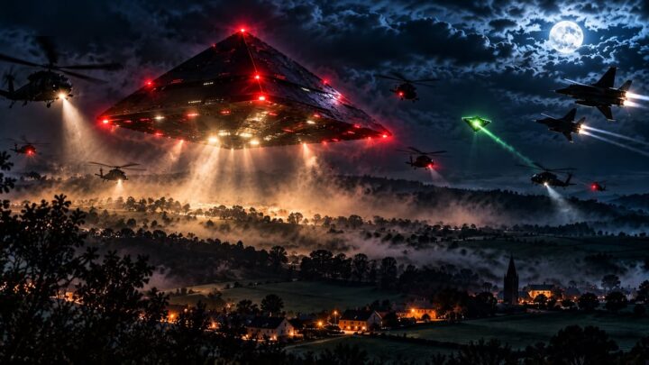 A Giant Pyramid Appeared Over Pentyrch