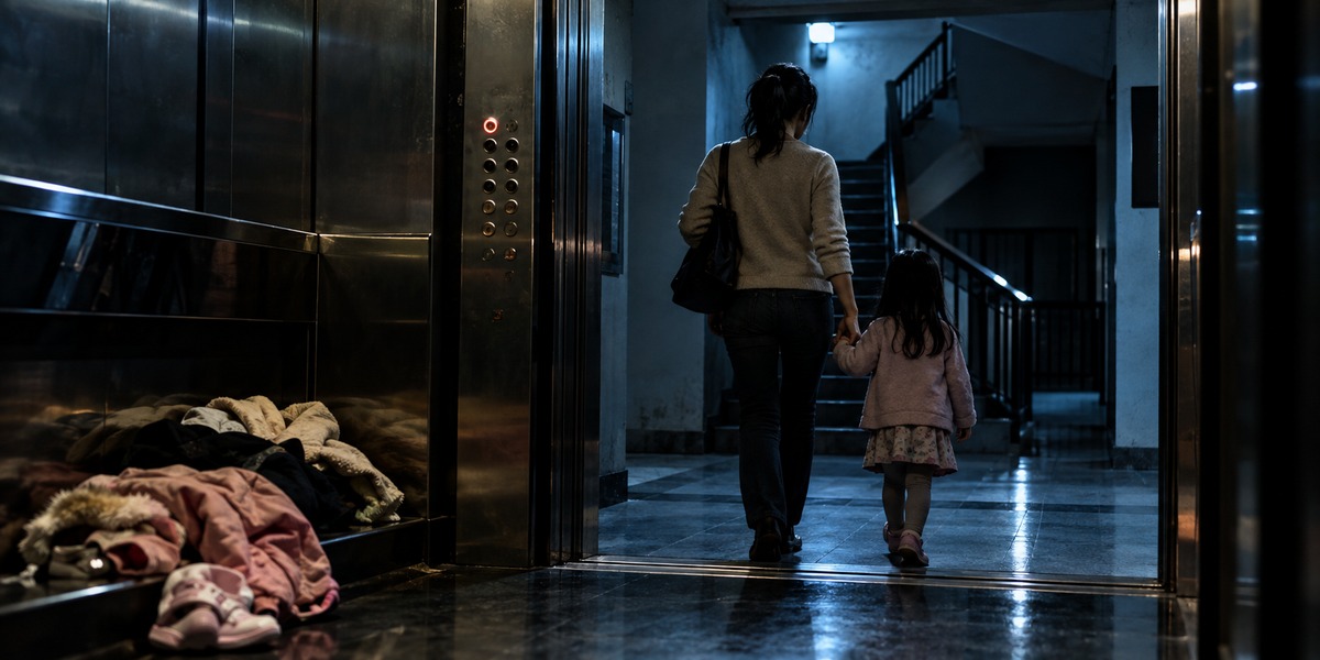 A Mother and Her Four-Year-Old Walked Out of an Elevator and Vanished