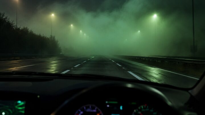 He Drove Into Green Fog on the M6. Thirty-Seven Minutes Vanished