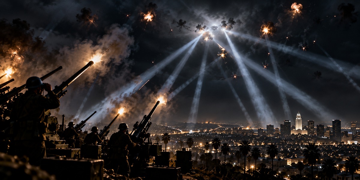 Los Angeles Fired 1,400 Shells at Something in the Sky. Nobody Ever Found an Enemy Plane.