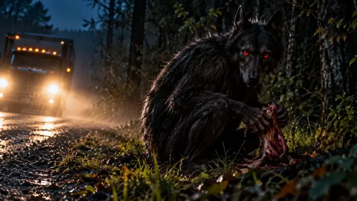 The Dog-Headed Thing Beside the Road Had Hands Instead of Paws