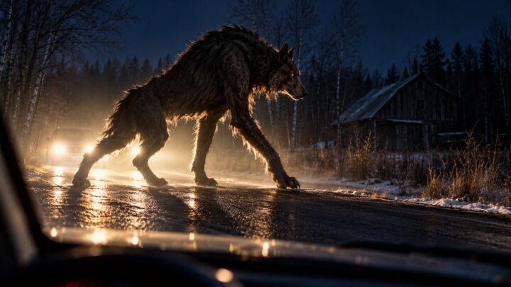 Something Wolf-Like Ran Across a Duluth Road. Its Body Made No Sense