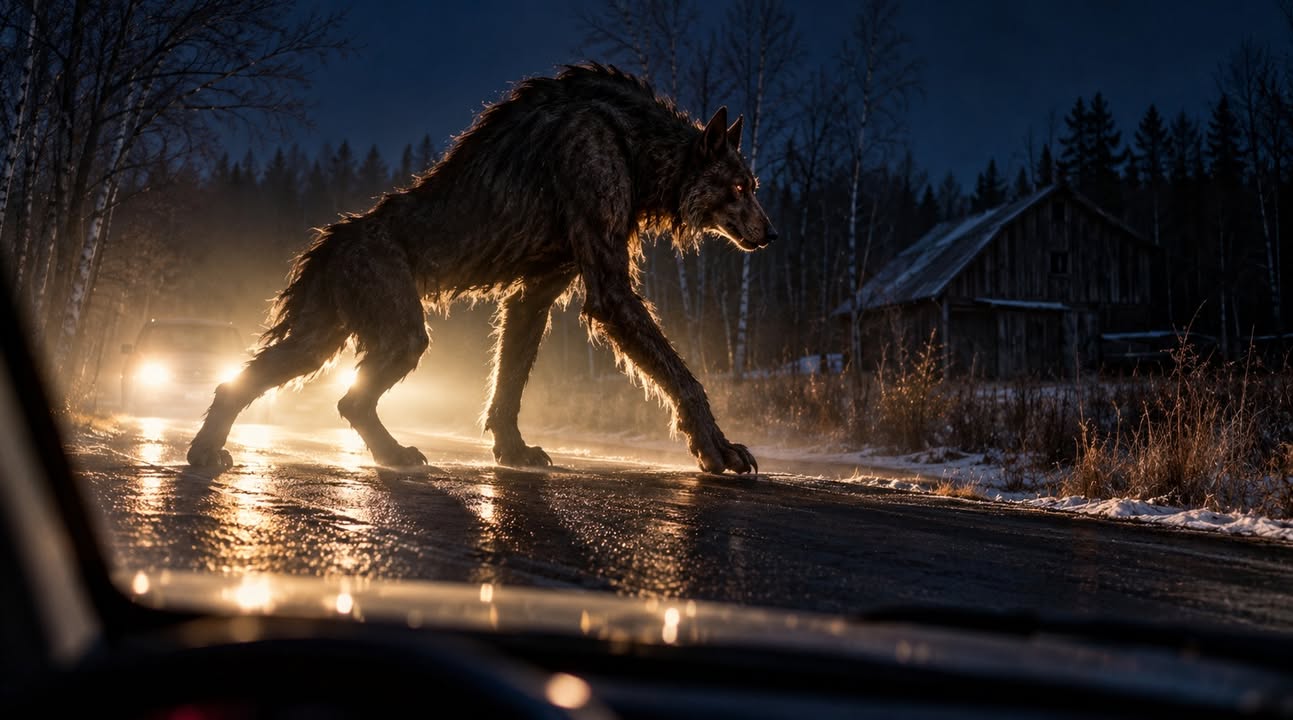 Something Wolf-Like Ran Across a Duluth Road. Its Body Made No Sense