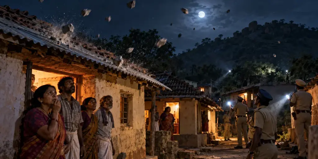 Stones Keep Falling on an Indian Village at Night. Even Police on Watch Couldn’t Find the Source