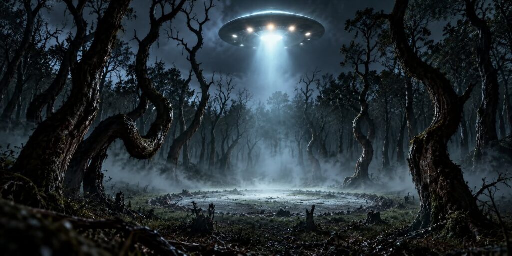The Romanian Forest Where People Report Missing Time and Strange Lights