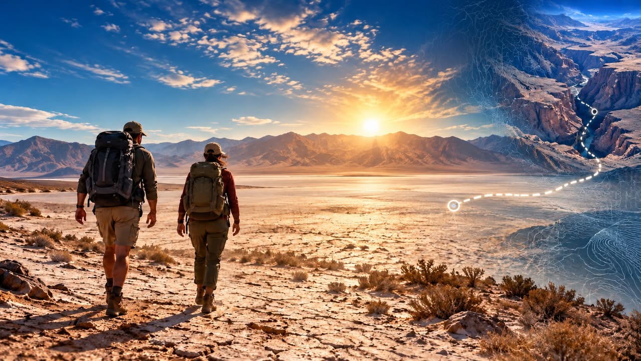 They Walked Across a Desert That Wasn’t on the Map